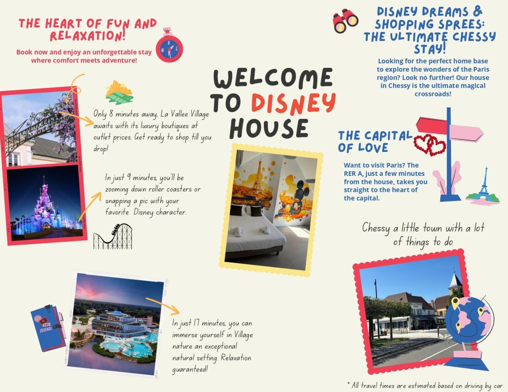 Disney House Chessy  Exterior photo